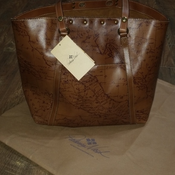 🇮🇹Patricia Nash Large Tote Signature Map🇮🇹 - Picture 2 of 8
